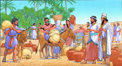 At Kanesh (in modern Turkey) merchants set up an important trading centre in 2000 B.C.
